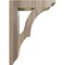 Ekena Millwork 1 3/4"W x 6 1/2"D x 9"H Small Avila Wood Bracket, Walnut BKTW01X06X09AVWA - alternate 4